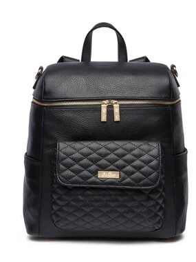 Luli Bebe Monaco black diaper bag
